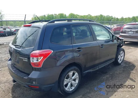 2015 Subaru Forester 2.5I Premium из США, поврежденный, VIN JF2SJADC8FH559386